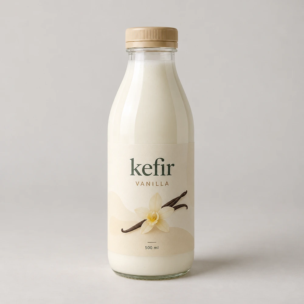 Vanilla kefir — 500 ml