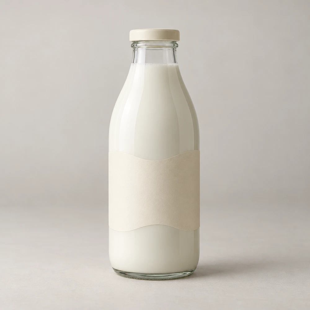 Whole milk — 1 L
